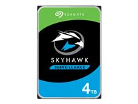 Seagate SkyHawk ST4000VX016 - Disque dur - 4 To - interne - 3.5" - SATA 6Gb/s - mémoire tampon : 256 Mo - avec 3 ans de Seagate Rescue Data Recovery ST4000VX016