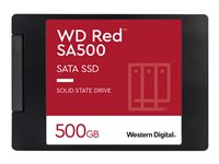 WD Red SA500 WDS500G1R0A - SSD - 500 Go - interne - 2.5" - SATA 6Gb/s WDS500G1R0A