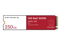 WD Red SN700 WDS250G1R0C - SSD - 250 Go - interne - M.2 2280 - PCIe 3.0 x4 (NVMe) WDS250G1R0C