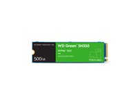 WD Green SN350 - SSD - 500 Go - interne - M.2 2280 - PCIe 3.0 x4 (NVMe) WDS500G2G0C