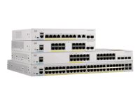 Cisco Catalyst 1000-48P-4G-L - Commutateur - Géré - 24 x 10/100/1000 (PoE+) + 24 x 10/100/1000 + 4 x Gigabit SFP (liaison montante) - Montable sur rack - PoE+ (370 W) - remanufacturé C1000-48P-4G-L-RF